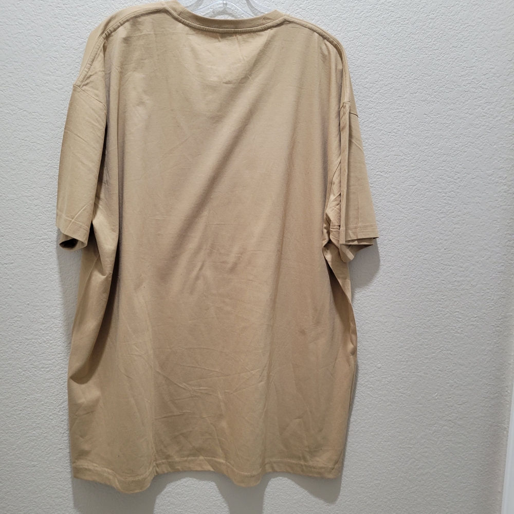 Tan Graphic Short Sleeve Tee - Picture 4 of 10